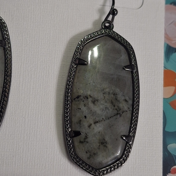 Kendra Scott Labradorite Earrings - Picture 9 of 9